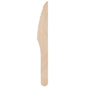 6" Bulk Wooden Knives - 1000/cs (WOOD-UT-KNF)